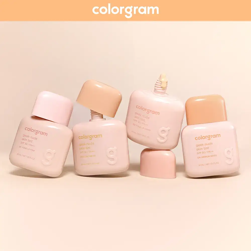 [파데프리템]컬러그램 긱 누드 스킨 틴트 4COLOR